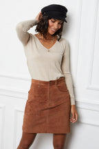 Pull W2001 - Beige