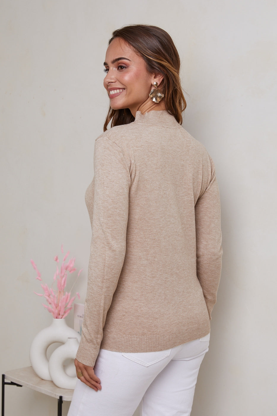 Pull W2004 - Beige