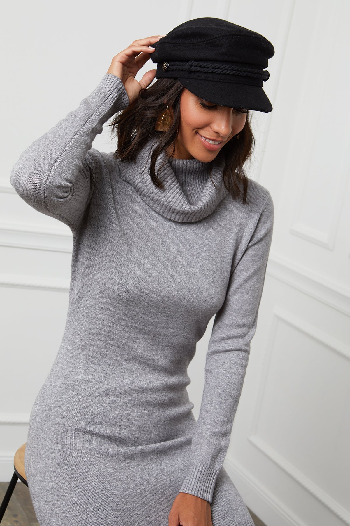 Robe Pull - Gris