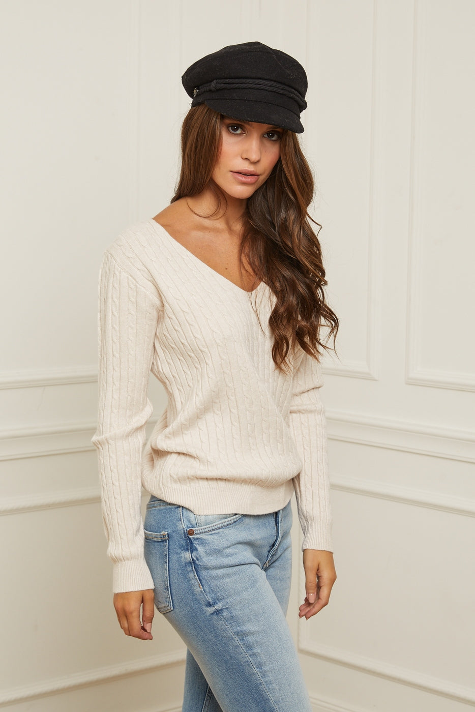 Pull W2041A - Beige