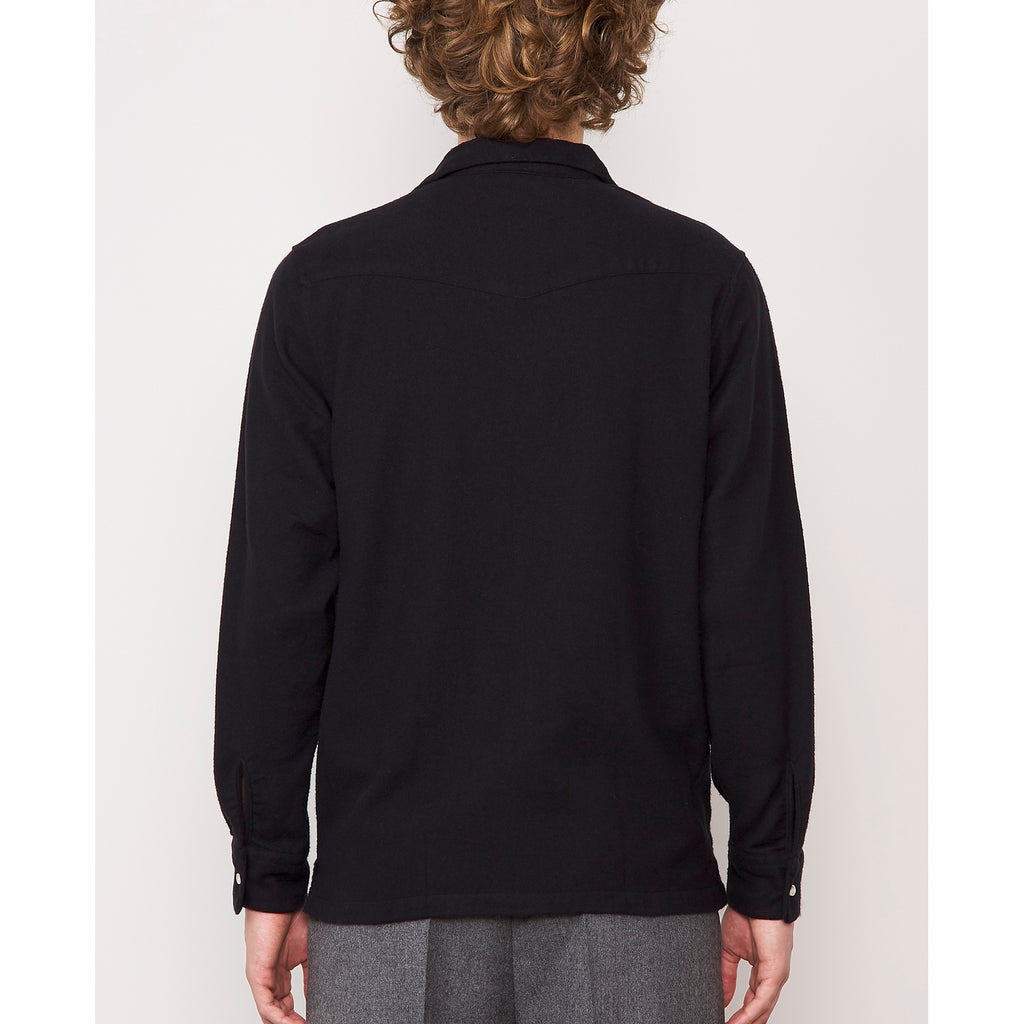 Officine Générale - Chemise Eren - Navy - Homme
