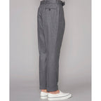 Officine Générale - Pantalon Pierre - Mid Grey/White - Homme