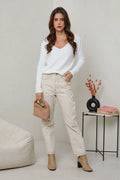 Pull W2340 - Blanc