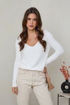 Pull W2340 - Blanc