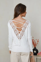 Pull W2340 - Blanc