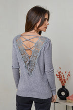 Pull W2340 - Gris