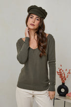 Pull W2340 - Kaki