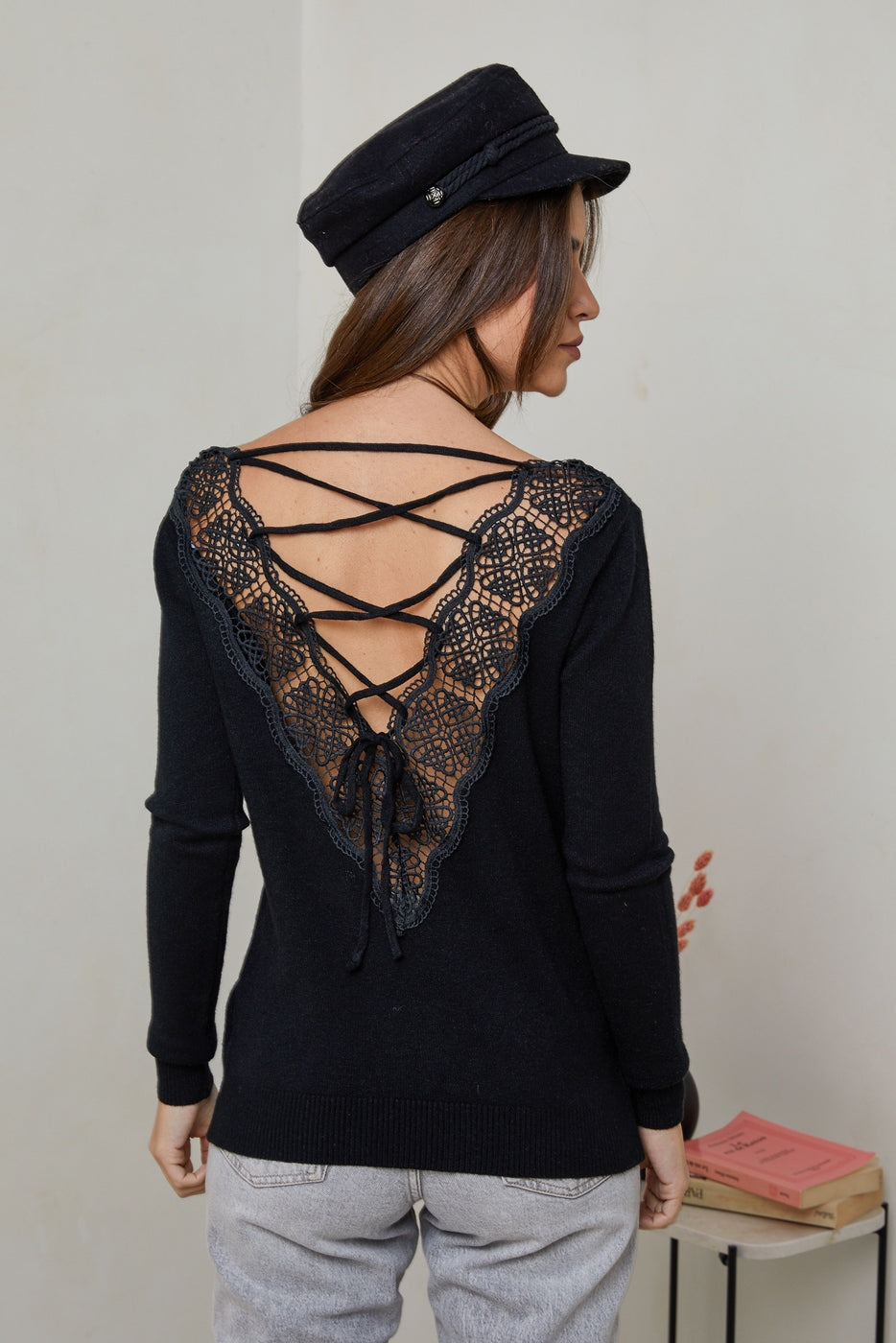 Pull W2340 - Noir