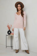 Pull W2340 - Rose