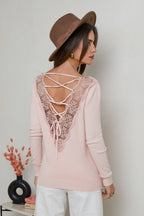 Pull W2340 - Rose