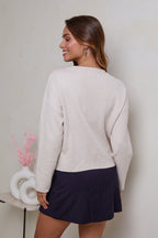 Pull W2403 - Beige