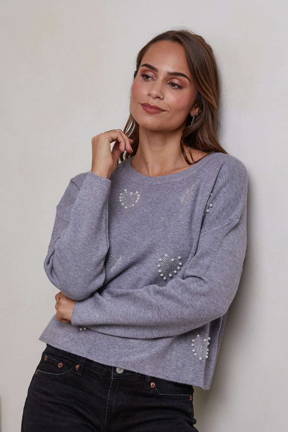 Pull W2403 - Gris