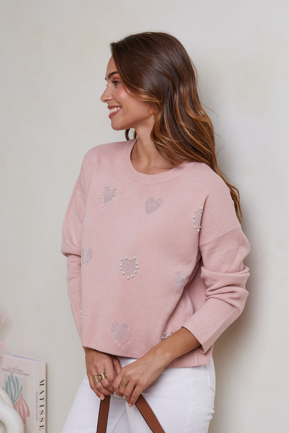Pull W2403 - Rose