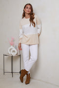 Pull W2452 - Beige