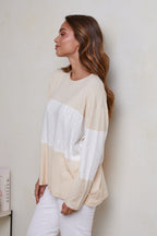 Pull W2452 - Beige