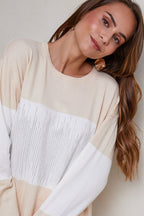 Pull W2452 - Beige