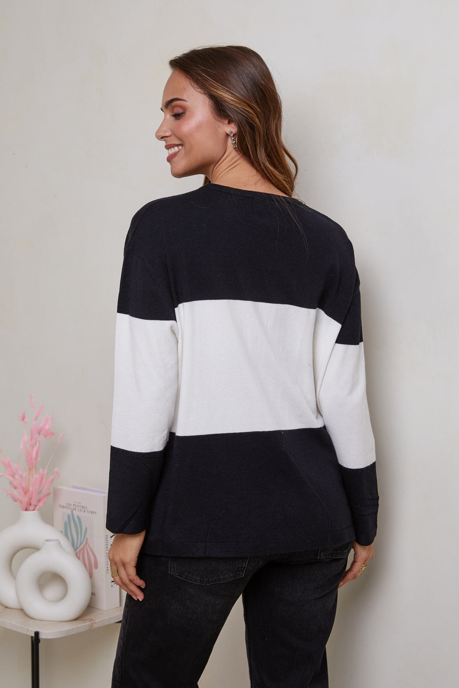 Pull W2452 - Noir