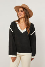 Pull - Noir/Blanc