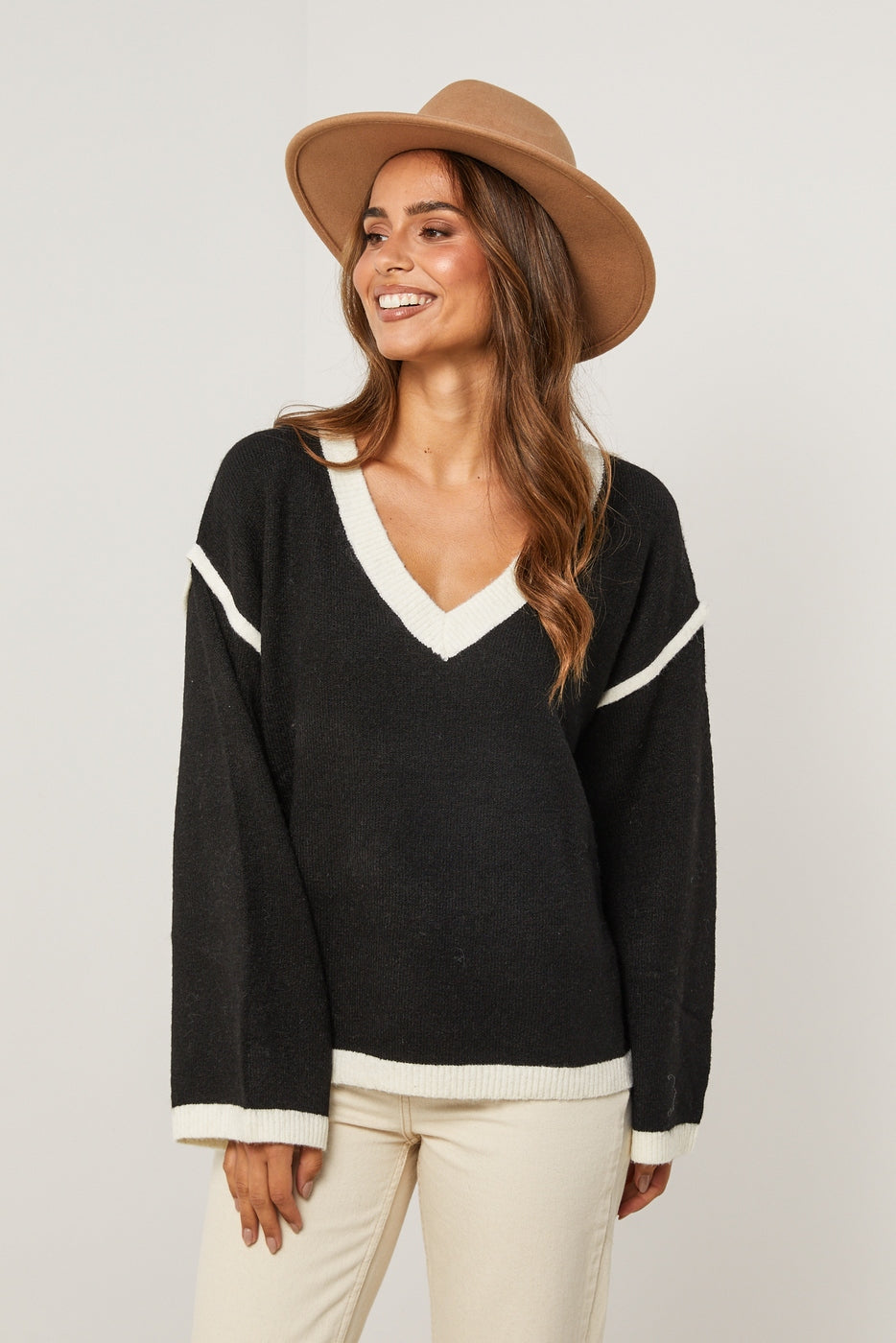Pull - Noir/Blanc