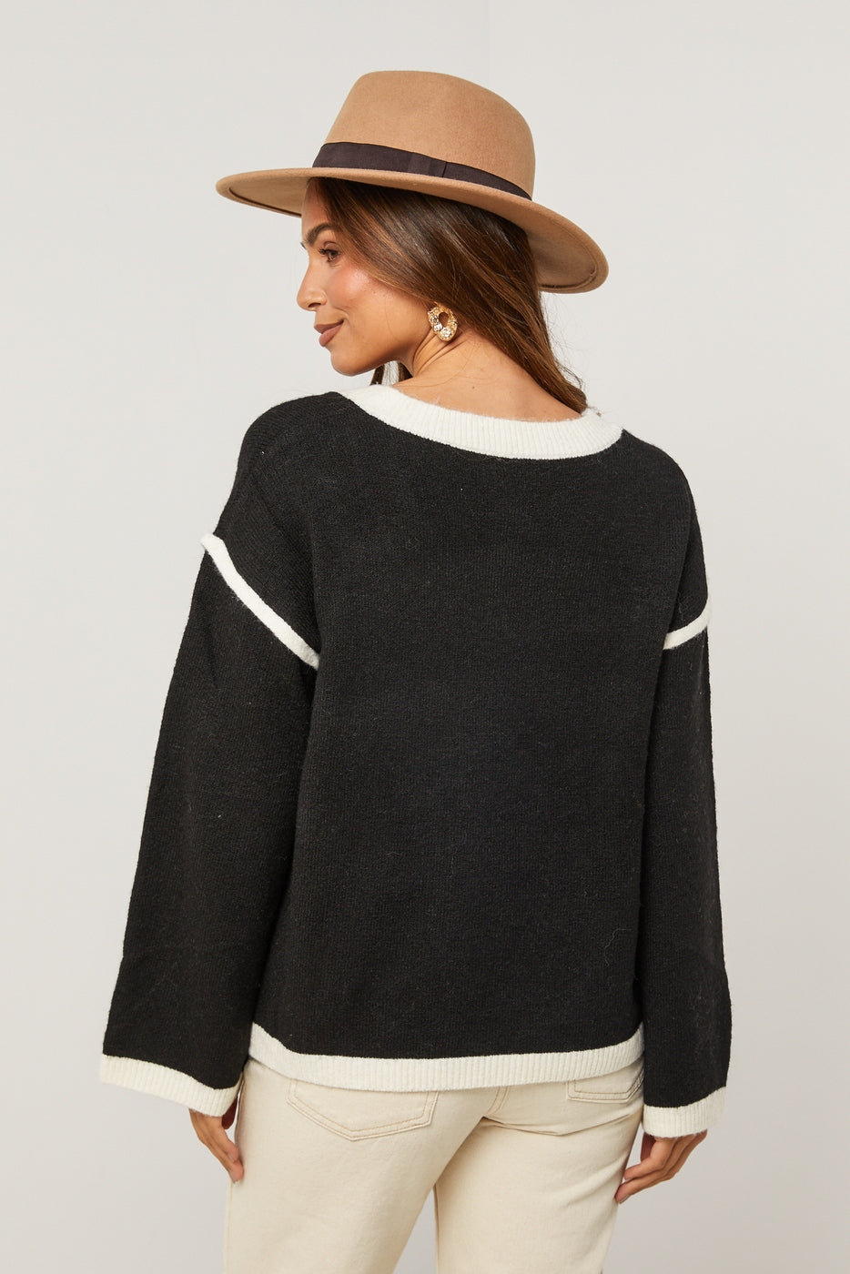 Pull - Noir/Blanc