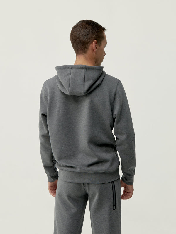 Sweat à Capuche Waikato - Grey Melange - Homme