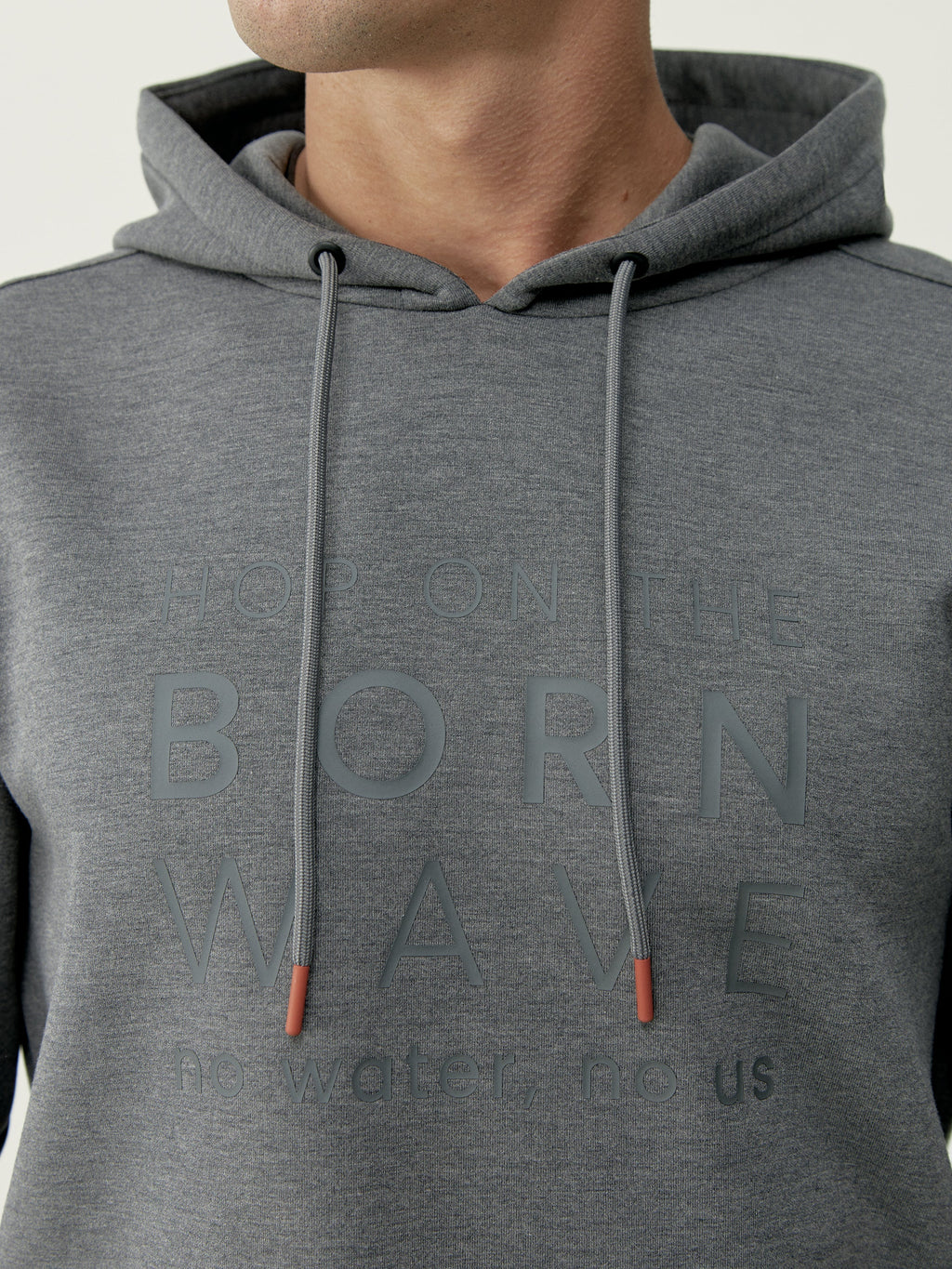 Sweat à Capuche Waikato - Grey Melange - Homme