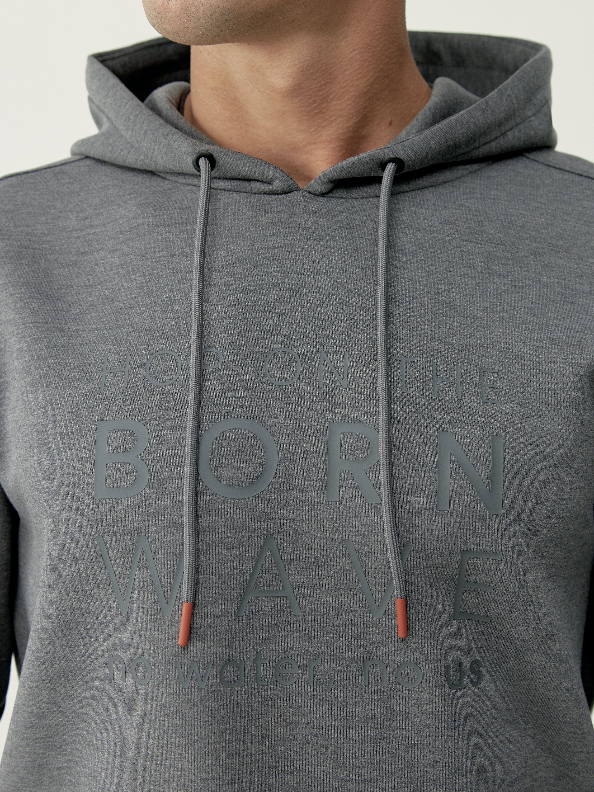 Sweat à Capuche Waikato - Grey Melange - Homme