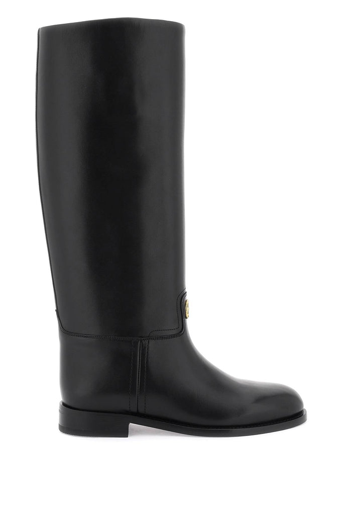 Bally - Bottes Bally Leather Huntington Boots