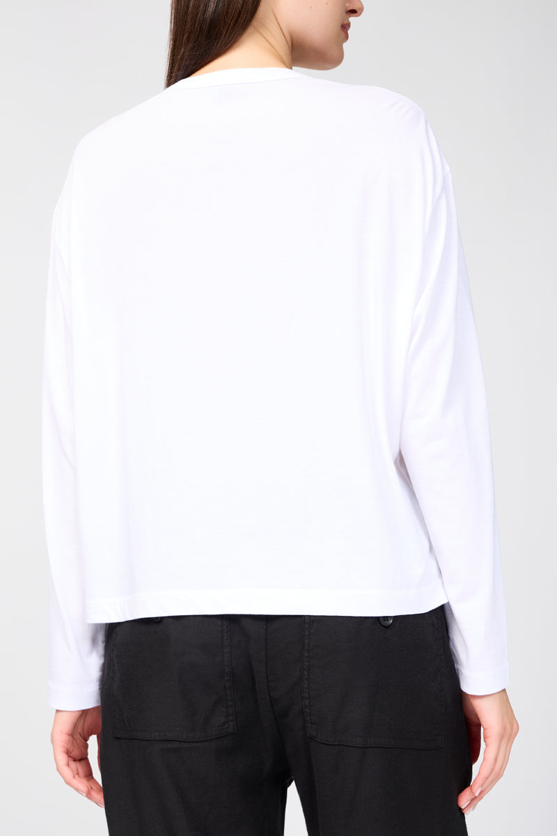 Maillot Henley Clean Finish - Blanc - Femme