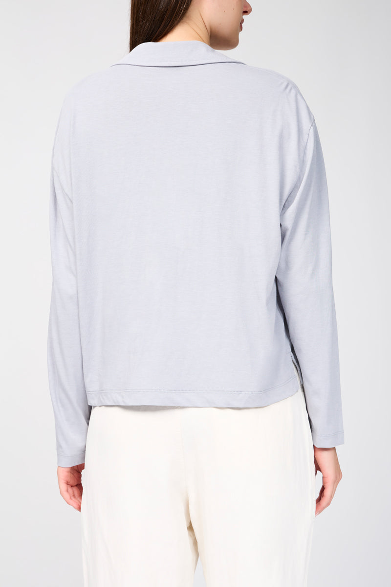 Polo Ouvert En Jersey À Finition Impeccable - Breeze - Femme