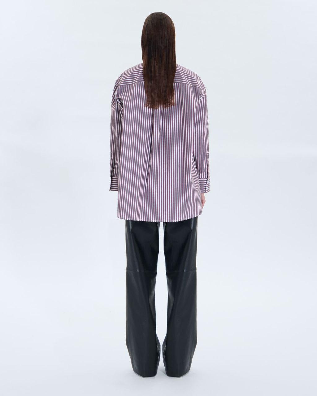 Chemise Casablanca grenat_4