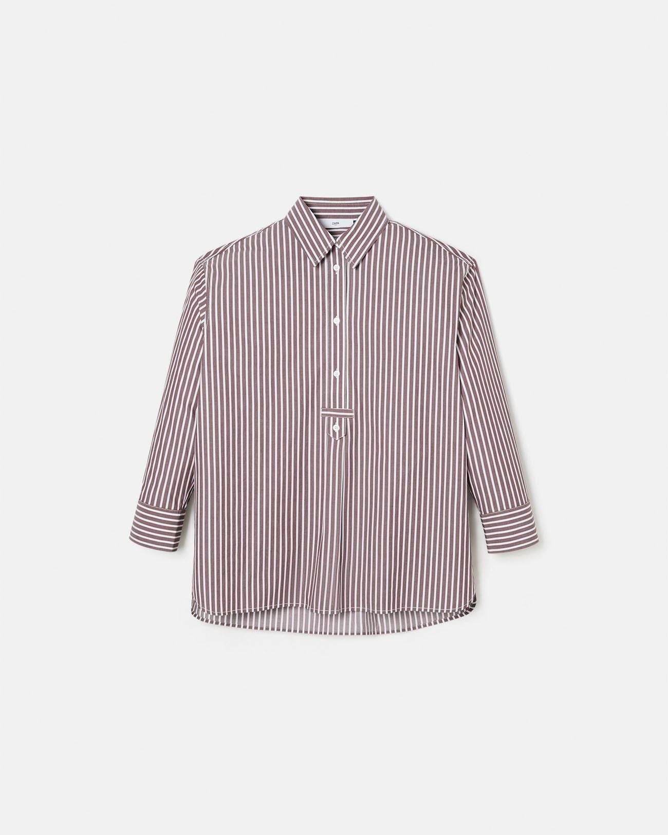 Chemise Casablanca grenat_6