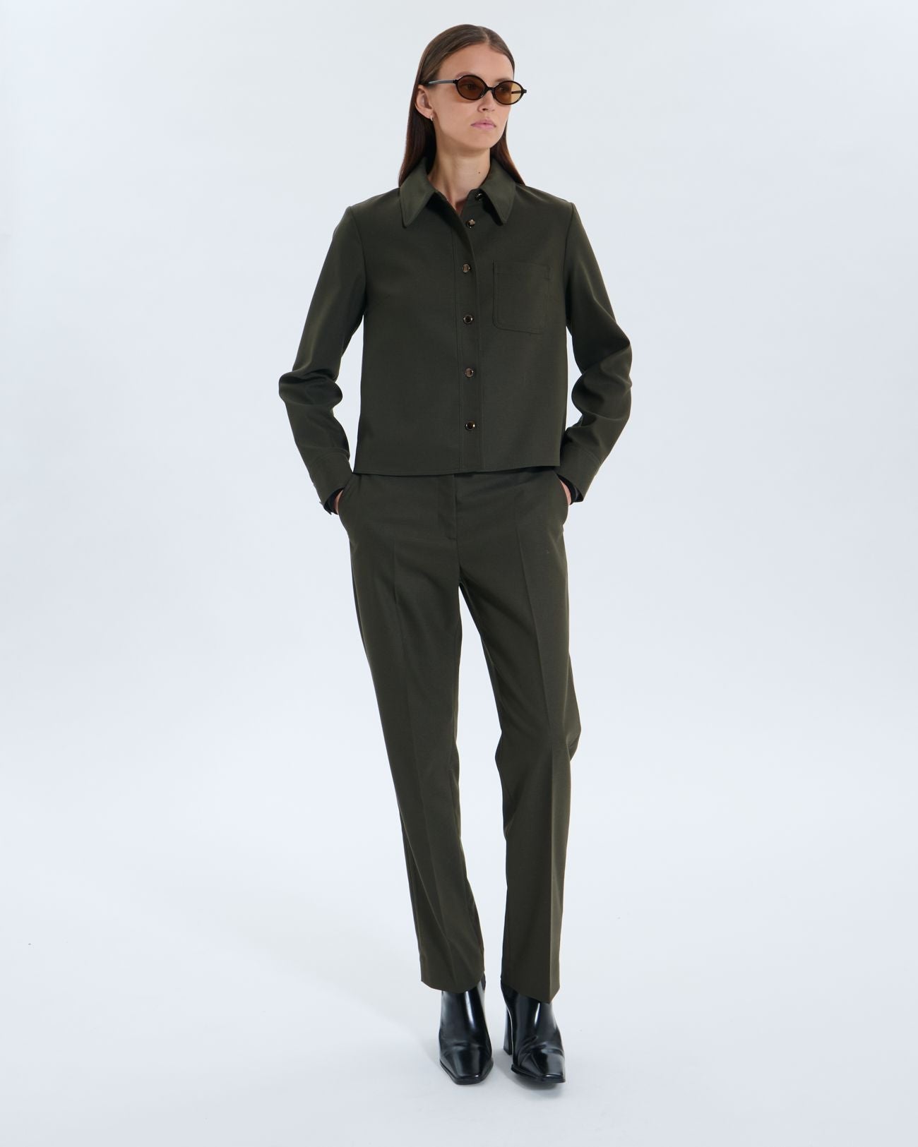Chemise Conie kaki_2