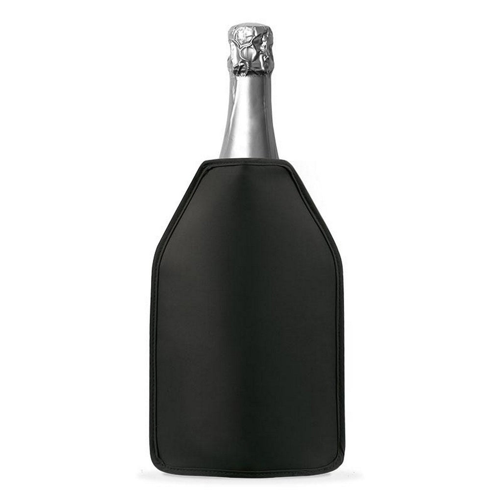 Napa - Lot De 2 Rafraîchisseurs De Bouteille Souple - Noir - Textile