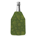 Rafraîchisseur De Bouteille Souple - Décor Feuilles