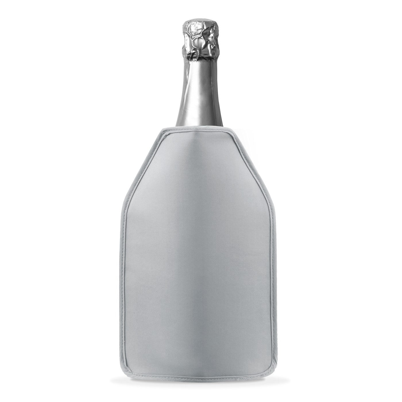 Napa - Lot De 2 Rafraîchisseurs De Bouteille Souple - Argent - Textile