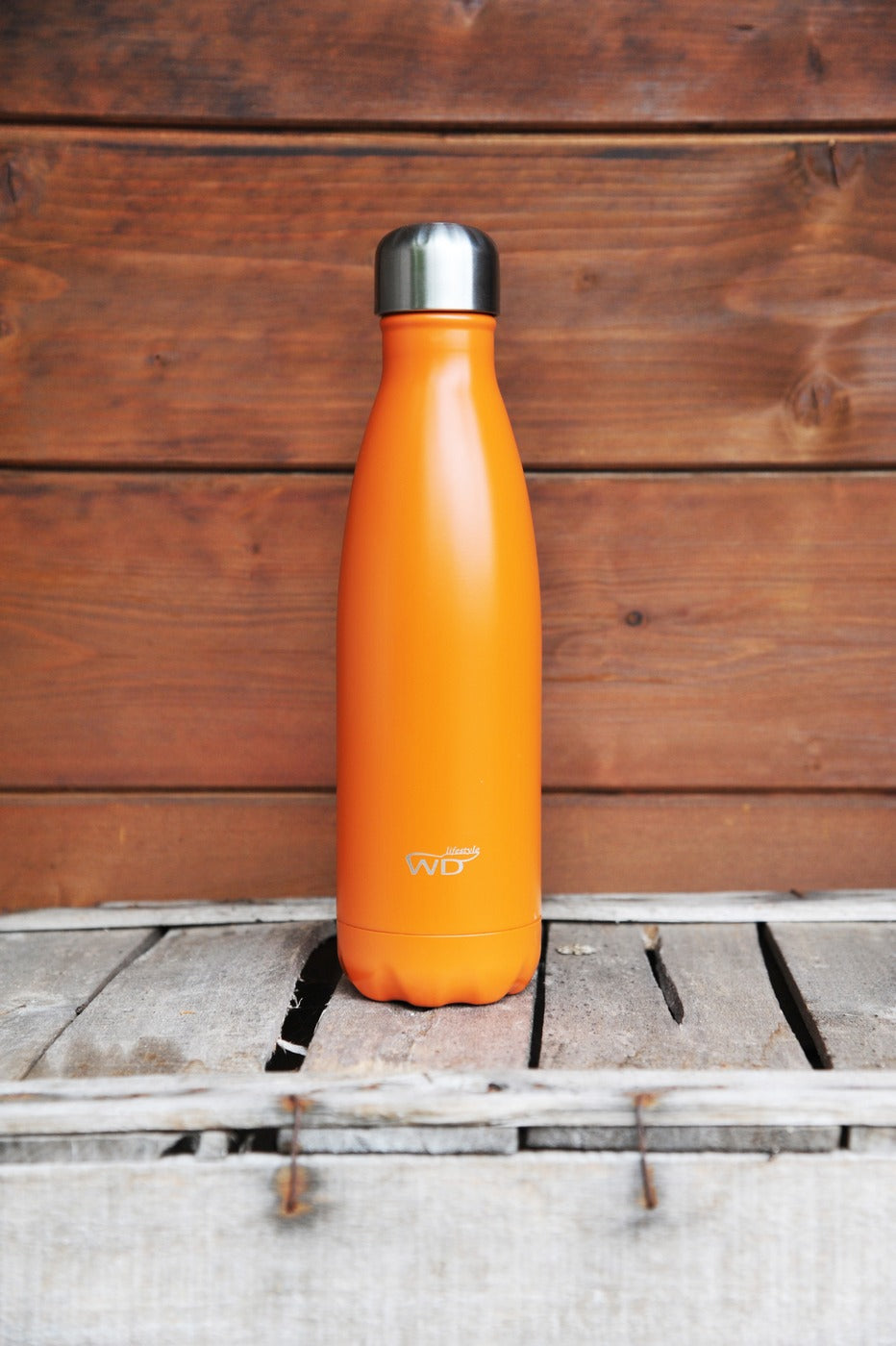 Bouteille Isotherme En Acier Inoxydable - 50cl - Mandarine