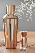 Roma - Set À Cocktail - Or Rose - Métal - 800ml