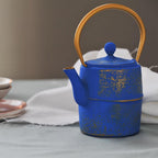 Osaka - Théière - Bleue - Métal - 600ml