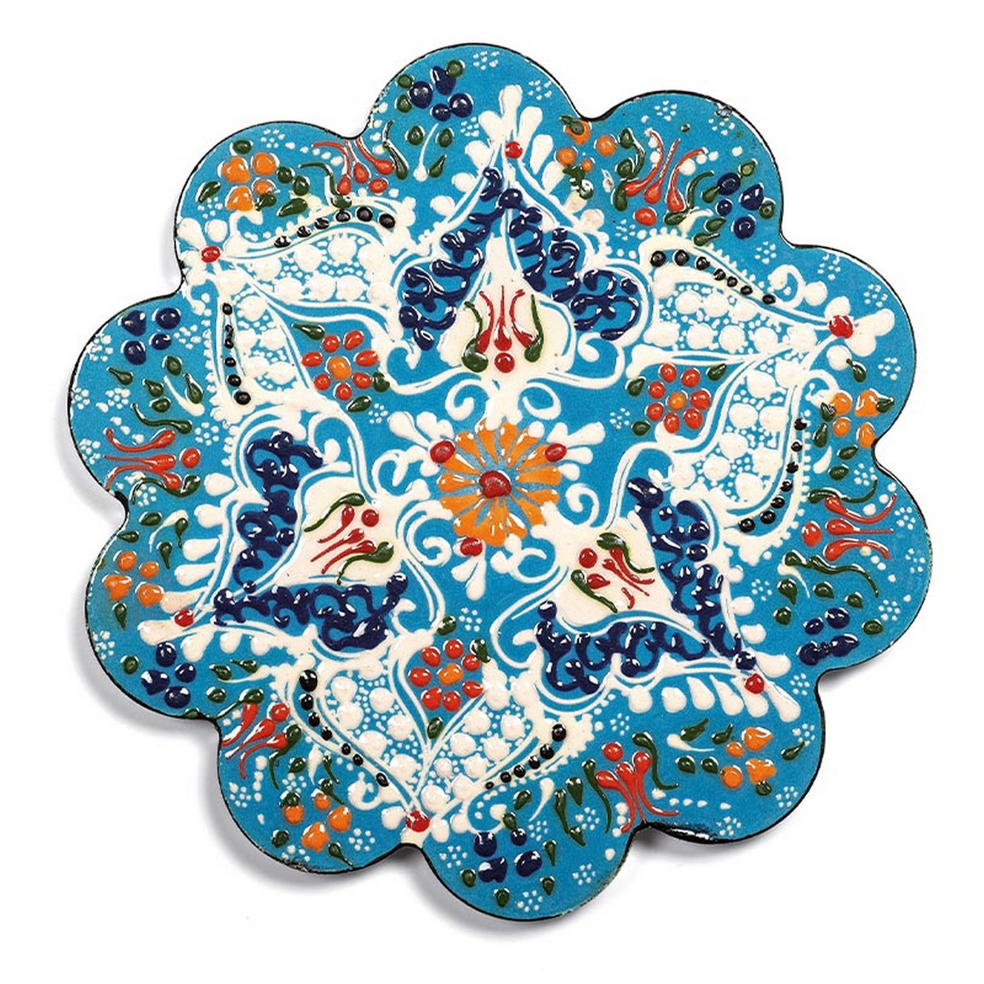 Dessous De Plat En Céramique - Bleu Ciel