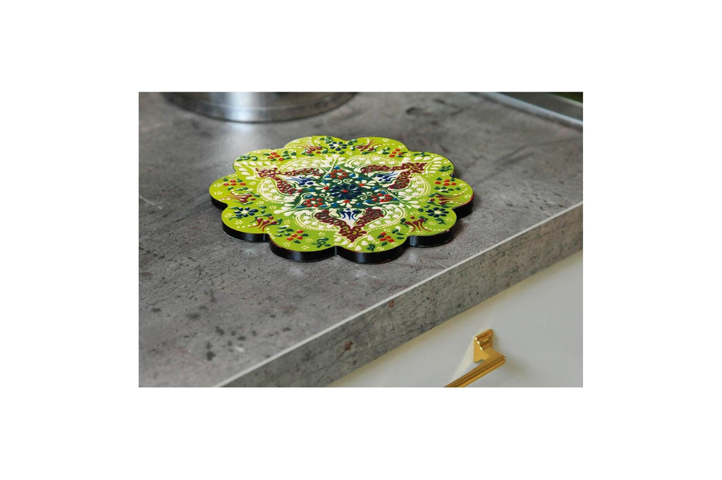 Dessous De Plat En Céramique - Menthe