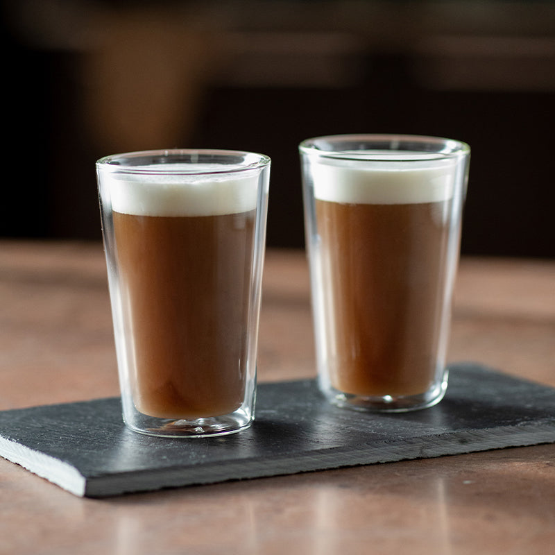 Kaffa - Ensemble De 2 Verres À Double Paroi - Verre Borosilicate - 325ml