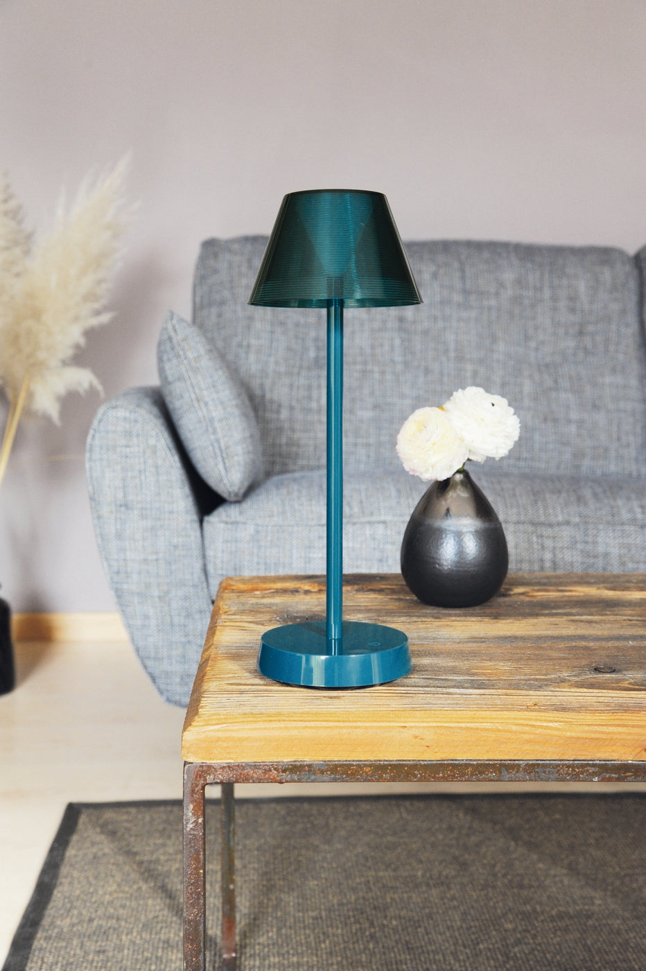 Milano - Lampe De Table - Pétrole