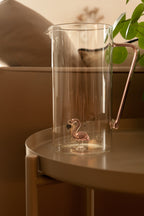 Monterey - Pichet Flamant Rose - Verre Borosilicate - 1,2L