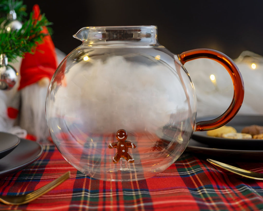 Monterey - Pichet Bonhomme Pain D'Epices - Verre Borosilicate - 1,7L