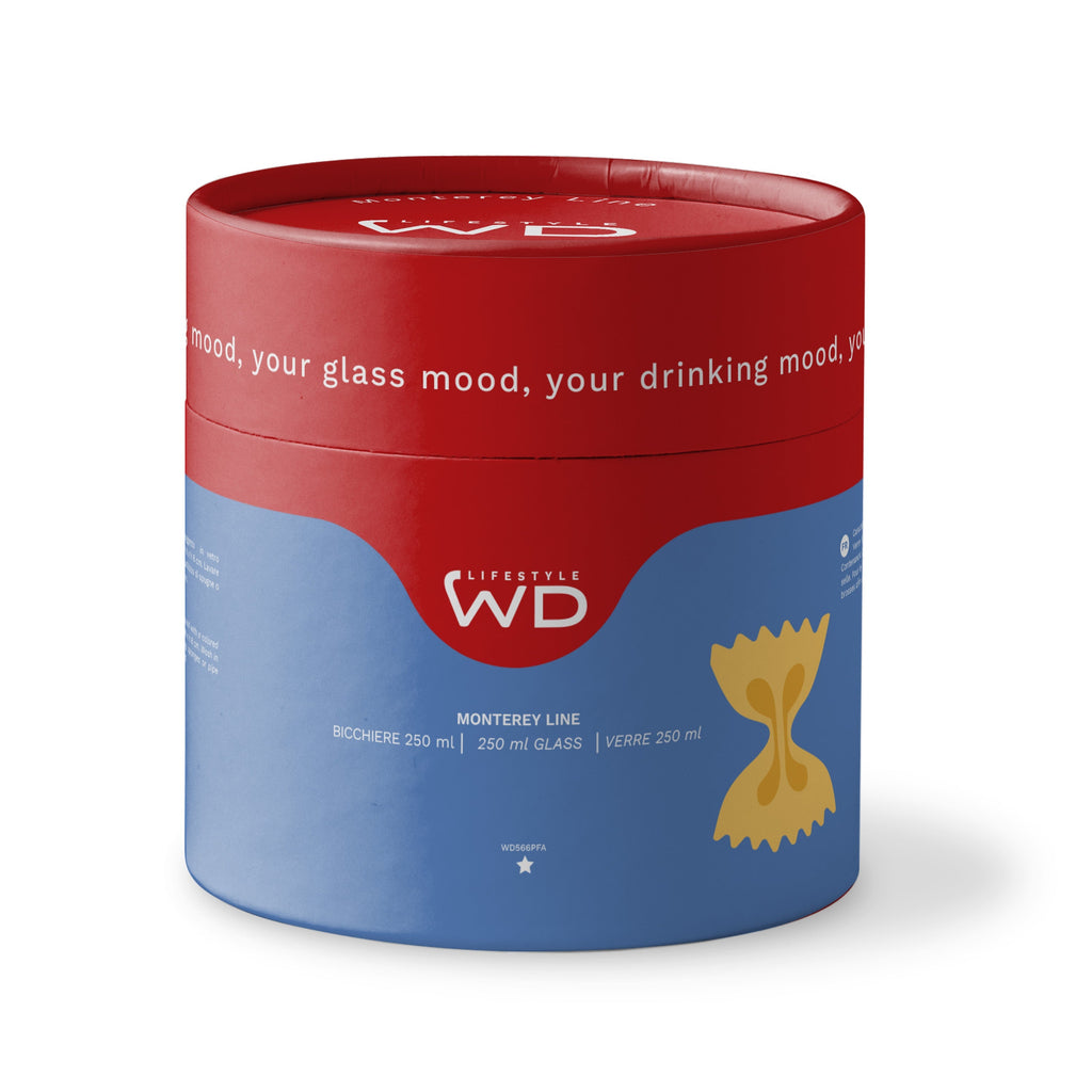 Monterey - Lot De 2 Gobelets Farfallas - Verre Borosilicate - 250ml