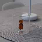 Monterey - Lot De 2 Gobelets Chiens - Verre Borosilicate - 250ml