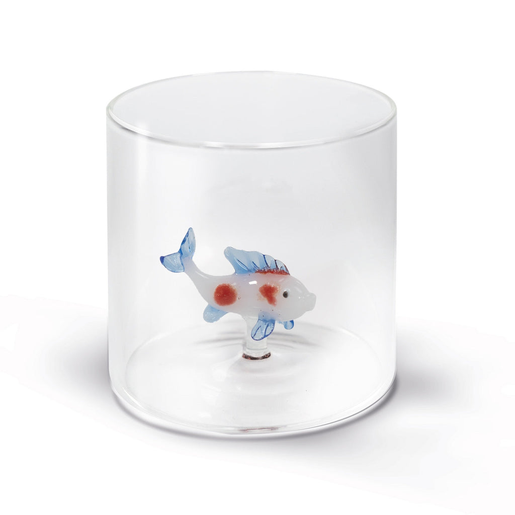 Monterey - Lot De 2 Gobelets Carpes - Verre Borosilicate - 250ml