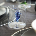 Monterey - Lot De 2 Gobelets Hippocampes - Verre Borosilicate - 250ml