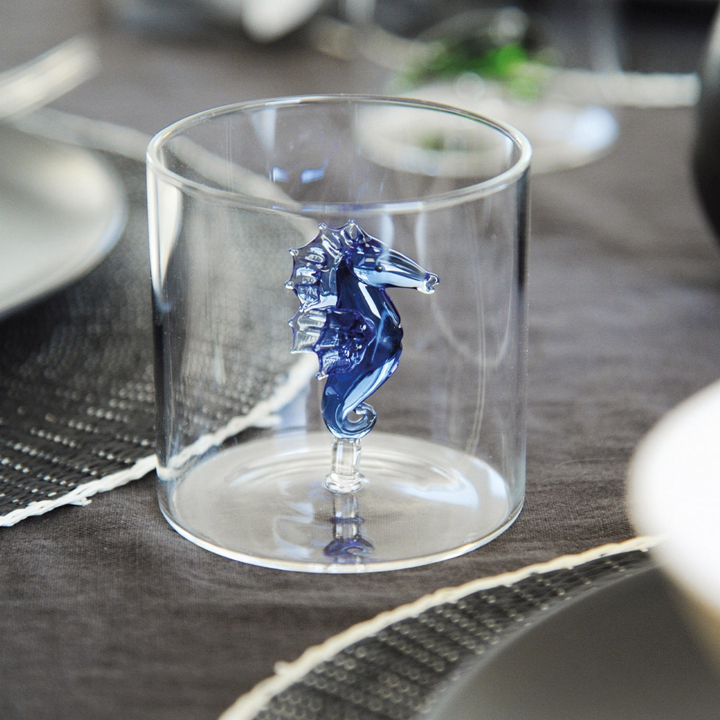 Monterey - Lot De 2 Gobelets Hippocampes - Verre Borosilicate - 250ml